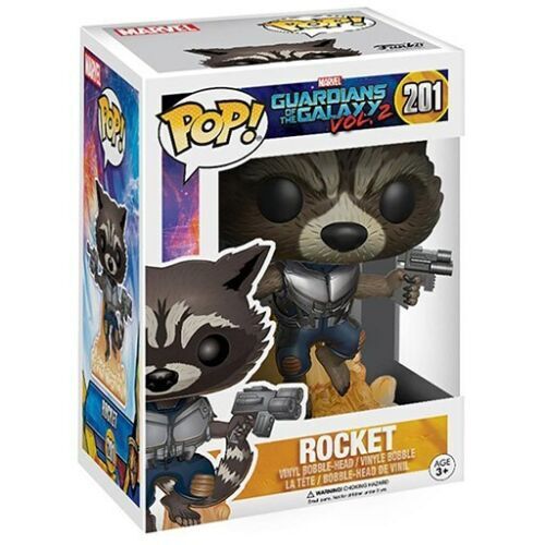 Funko Pop! Marvel: Guardians Of The Galaxy II - Rocket (201)