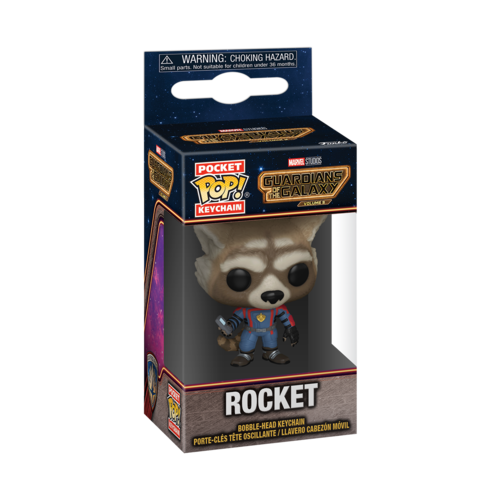 Funko Keychain Marvel: Guardians Of The Galaxy III - Rocket