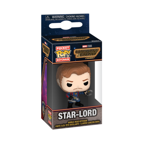 Funko Keychain Marvel: Guardians Of The Galaxy III - Star-Lord