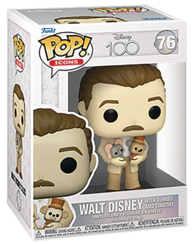 Funko Pop! Disney - Walt Disney With Dumbo And Timothy (76)