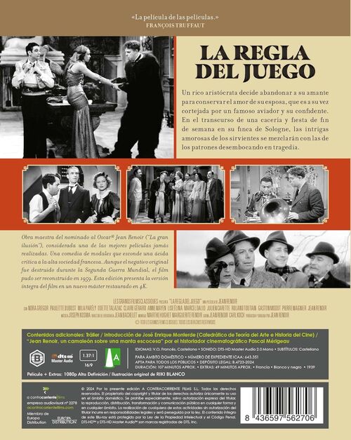 La Regla Del Juego (1939)