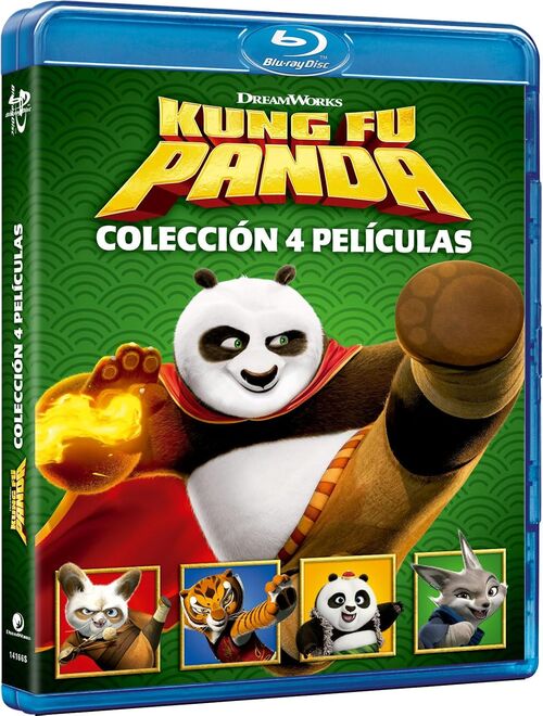 Pack Kung Fu Panda - 4 pelculas (2008-2024)