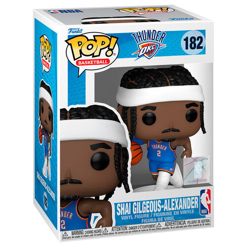 Funko Pop! NBA: Oklahoma City Thunder - Shai Gilgeous-Alexander (182)