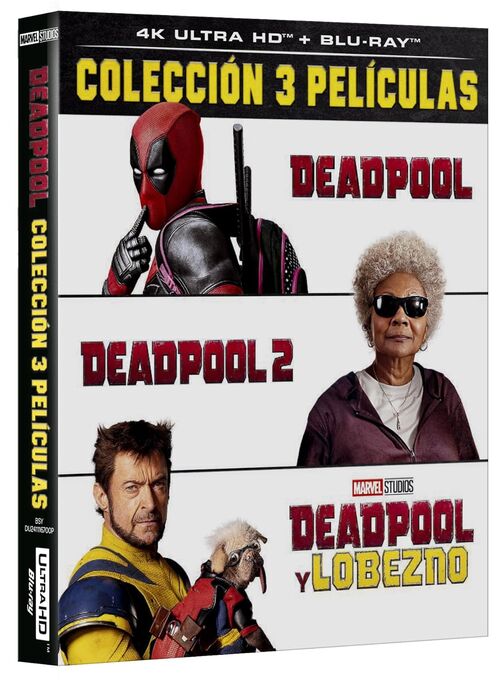 Pack Deadpool - 3 pelculas (2016-2024)