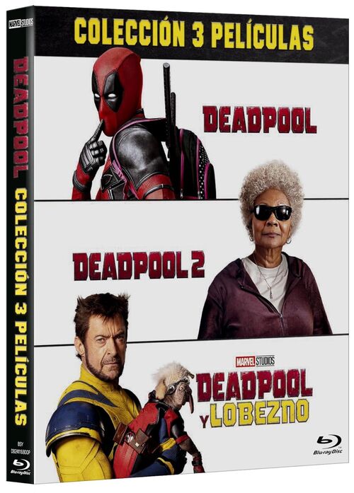 Pack Deadpool - 3 pelculas (2016-2024)