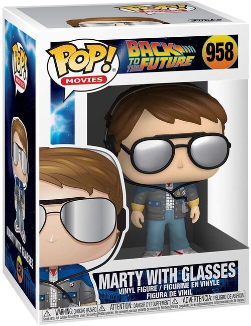 Funko Pop! Back To The Future - Marty With Glasses (958)