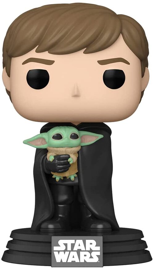 Funko Pop! Star Wars: The Mandalorian - Luke Skywalker With Grogu (482)