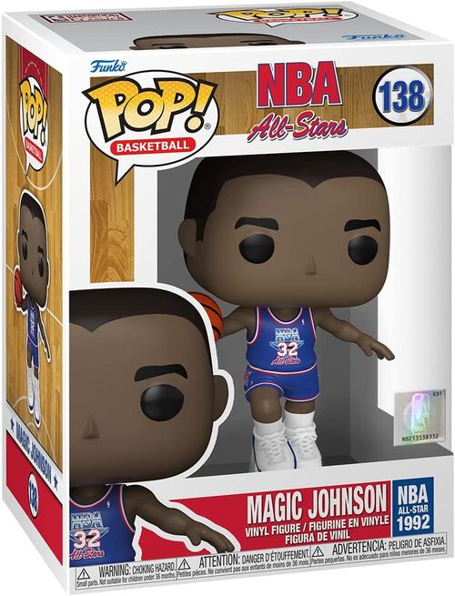 Funko Pop! NBA: All-Stars - Magic Johnson 1992 (138)