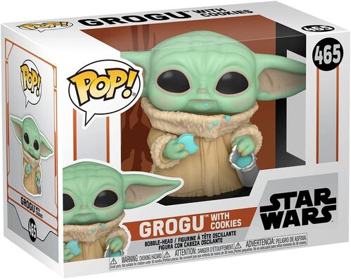 Funko Pop! Star Wars: The Mandalorian - Grogu With Cookies (465)