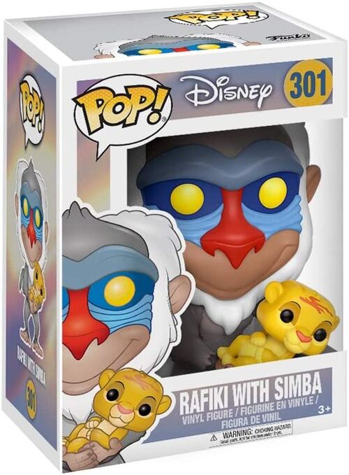 Funko Pop! Disney: The Lion King - Rafiki With Simba (301)