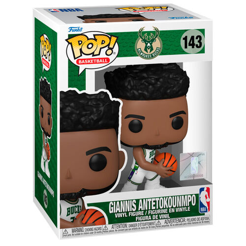 Funko Pop! NBA: Milwaukee Bucks - Giannis Antetokounmpo (143)