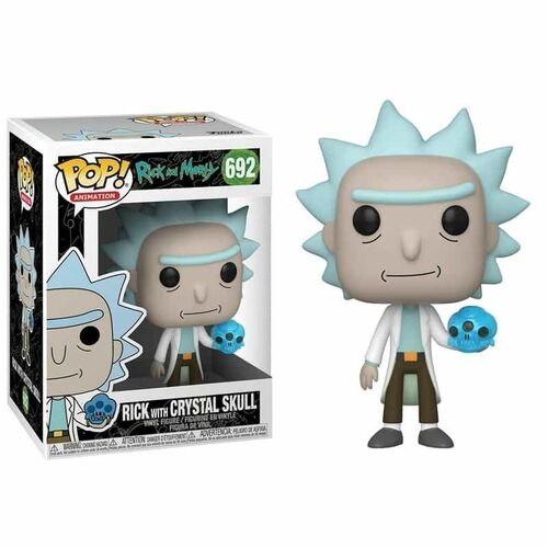 Funko Pop! Rick And Morty - Rick With Crystal Skull (692)